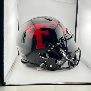 Texas Tech Red Raiders Riddell Speed "100 Year" Full Size Authentic Helmet - Picture 1 of 5