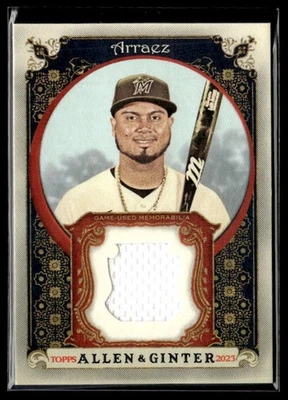 L53,628 - 2023 Topps Allen and Ginter Relics #AGRBLA Luis Arraez - Image 1 of 2