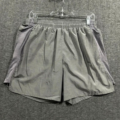 Pantalones Cortos para Correr Nike Para Hombre Grandes Gris Elastizados Forrados Ligeros Gimnasio Atlético Foto 1 de 4