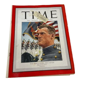 TIME MAGAZIN 11. JULI 1945 WEST POINT'S WOODS, ERSTER KAPITÄN  - Bild 1 von 6