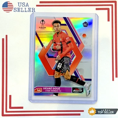 2022-23 Topps Finest #112 DESIRE DOUE Rookie Refractor Rc - Image 1 of 2