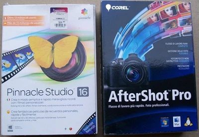 Pinnacle Studio 16 + Aftershot Pro Italiani - Immagine 1 di 2