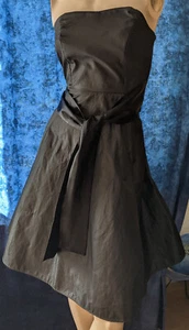 Trägerloses Orsay Cocktail-Kleid Abendkleid Partykleid schwarz Gr. 36 - Bild 1 von 1