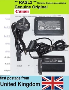 Genuine Canon ACK-E4 AC ADAPTER Kit For EOS 1DX,1D MK III,1D MK IV, AC-E4 DR-E4 - Picture 1 of 7