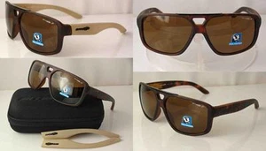 ARNETTE POLARIZED FAT CITY SUNGLASSES AN4189 -04 FUZZY HAVANA BROWN LENSES NEW - Picture 1 of 1