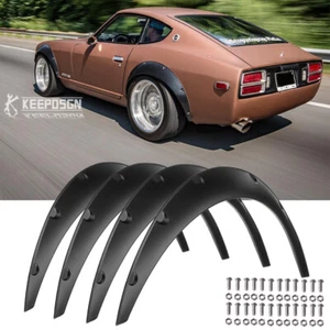 For Datsun 280Z 260Z 240Z Fender Flares Extra Wide Body Kit Wheel Arch 3.5"+4.5" - Picture 1 of 12