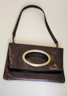 Gianni Chiarini 单肩包腋下圆形包手提包挎包翻盖  — 第 1/4 张图片