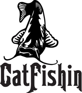 FISH 1/130 DECAL VINYL GRAPHIC  BAIT POLE VAN   VEHICLE  CROSS OVER  TRUCK SUV - Picture 1 of 2