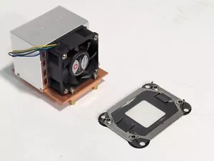 Dynatron R5 CPU Cooler w/LGA771 D13636-001 Rev 04 Bracket - Picture 1 of 13