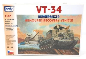 Tanque de montaña militar SDV VT34 bloque oriental modelismo plástico kit de modelismo 1:87 H0 - Imagen 1 de 2