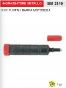 INGRASSATORE PUNTALE METALLO BARRA MOTOSEGA ingrassino lama punta PROFESSIONAL - Picture 1 of 1