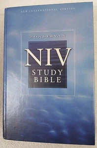 NIV Study Bible by Kenneth L. Barker (2002, Hardcover) - Foto 1 di 7
