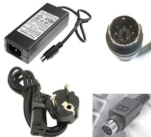 ^me Alimentación transformador 12V 5V 2A energía adaptador mini din 6 perno ps2 - Imagen 1 de 1