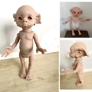 17in Reborn Doll Kit Tinky Fairy Elf Unpainted Unfinished Vinyl Kit with Eyes - Picture 1 of 4