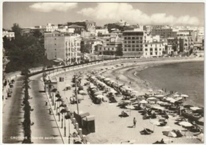 CROTONE - SCORCIO PANORAMICO E SPIAGGIA - VIAGG. -69609- - Picture 1 of 1