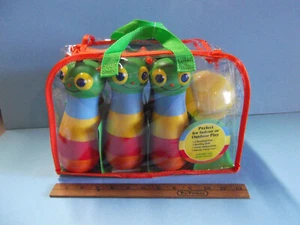 Melissa & Doug Happy Giddy Bowling Set - Yellow/Red/Orange/Blue - Picture 1 of 11