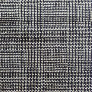 Wollstoff Mantelwolle Wolle Stoff Wolltuch Hahnentritt schwarz grün pepita 0,50m - Bild 1 von 8