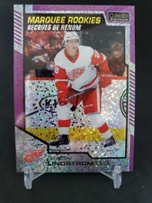 2020-21 O-Pee-Chee Platinum Violet Pixels /399 Gustav Lindstrom #182 Rookie RC