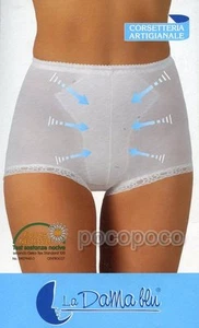 Guaina panciera sfoderata da donna senza gambe elastica La Dama Blu 021 sgambata - Photo 1/3