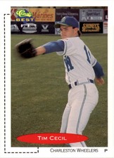 1991 Classic/Best #262 Tim Cecil