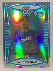 FABIO CASTILLO 2008 BOWMAN CHROME PROSPECT 1er refractor Bowman #'d/500 - Imagen 1 de 2