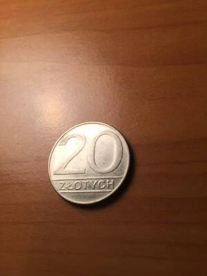 1989 POLAND 20 ZLOTYCH COIN 5.65 g COPPER-NICKEL CIRCULATED COIN - Image 1 of 2