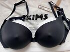 SKIMS Nipple Bra 34C in "onyx" Ultimate Collection Push Up Plunge Bra with tags