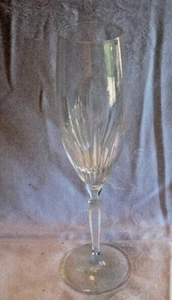 Oneida Kristall Rhapsodie Muster vertikaler Schliff 10" Sektflöte siehe Bilder  - Bild 1 von 6