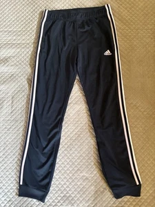 Adidas Women’s ClimaCool Track Pants Joggers Small Black with Pink Stripes 1149 - Picture 1 of 8