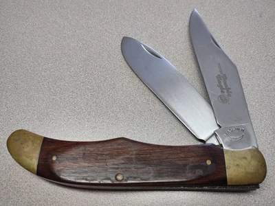 Vintage Imperial Frontier Double Eagle 4625 Folding Hunting Knife-1977- USA - Image 1 of 4