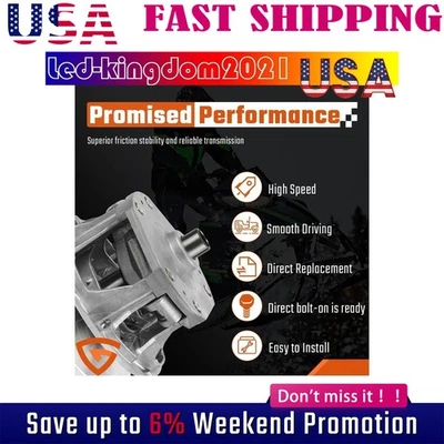 0746-144 For Arctic Cat 04-17 F M X XF 500 800 Sno Pro Primary Drive Clutch Foto 1 de 4