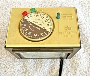 Temporizador centinela casero automático/manual de colección 1973 GE Collectors modelo 8135 funciona - Imagen 1 de 7