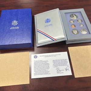 1986 PRESTIGE Proof Set. U.S. Mint Made Complete & Original w/ COI & Box Nice! ✅ - Picture 1 of 6