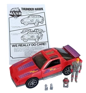 Kenner M.A.S.K. THUNDERHAWK mit Matt Trakker & Spectrum Maske Vintage 80er Jahre Spielzeug - Bild 1 von 13