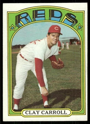 1972 Topps Clay Carroll No311 Cincinnati Reds - Изображение 1 из 2
