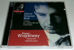 Johann Sebastian Bach : 6 Suites Violincello - Pieter Wispelway CD (2 Disc Set) - Picture 1 of 5