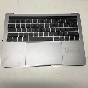 OEM Top Case Palmrest + Keyboard + Touchpad For 13" MacBook Pro A1706 Space Gray - Picture 1 of 6