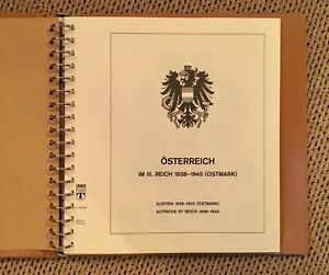 Lindner Hingeless Album Austria Reich 1938 to 1945