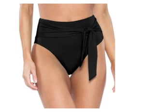 Isabella Rose Double Take High Waist Bottom Black Size L 2518 - Imagen 1 de 1