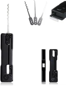 HIDRUO Lockpicking Set – Kompaktes Faltbares Werkzeug | Tragbares Übungs- & Anti - Bild 1 von 7