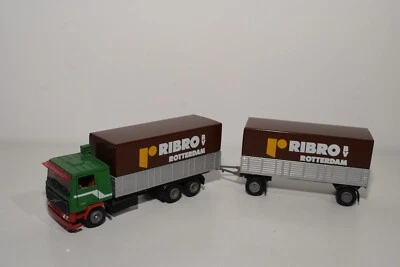B14 1:50 TEKNO VOLVO F10 TRUCK + TRAILER RIBRO BV ROTTERDAM NMINT CONDITION - Image 1 of 4