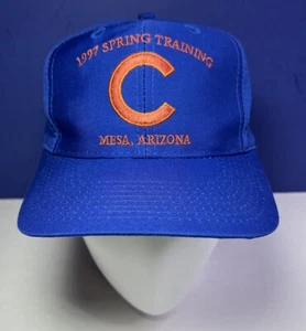 Sombrero a presión vintage Chicago Cubs 97 entrenamiento de primavera mesa, AZ especialidades deportivas - Imagen 1 de 12
