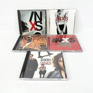 INXS CD Music Album Lot x5 X, Greatest Hits, Live Baby Live, The Years 1979-1997 - Picture 1 of 5