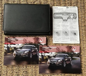 08-13 VAUXHALL INSIGNIA OWNERS HANDBOOK MANUAL + NAVI & WALLET 2010 - Picture 1 of 7