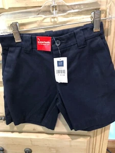 NEW with Tags, Youth Girls Navy Blue Shorts, Size 7 Slim  - Picture 1 of 5