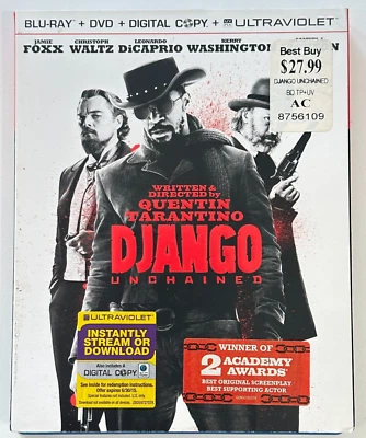 Django Unchained Blu-ray Best Buy Bonus Disc Edition with Slip Cover - Image 1 of 4