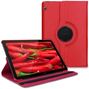 360 Rotating Case Leather Folio Stand For Huawei MediaPad T5 2018 / T3 10 2017 - Picture 1 of 14