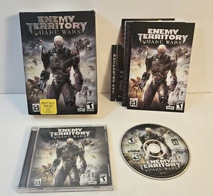Enemy Territory Quake Wars PC DVD-Rom 2007 iD Software First Person Shooter Game - Picture 1 of 4