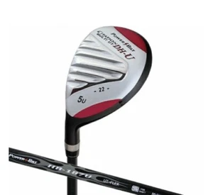 Lefty hand POWER BILT golf DH-U hybrid graghite shaft new - Picture 1 of 5