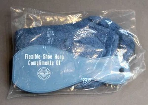 PAN AM VINTAGE AIRLINE INFLIGHT ONBOARD SOCK BOOTIES & SHOE HORN - Picture 1 of 2
